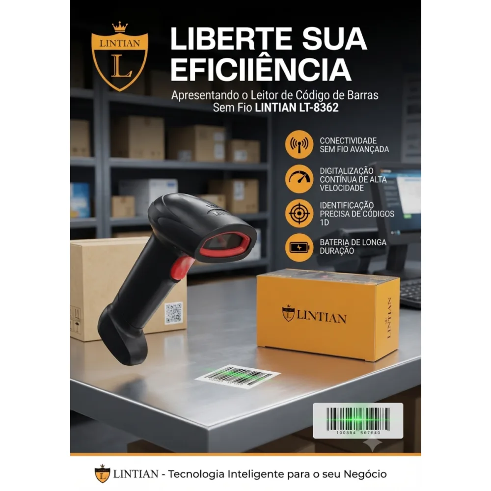 LEITOR CCD S/ FIO LITIAN LT 8362