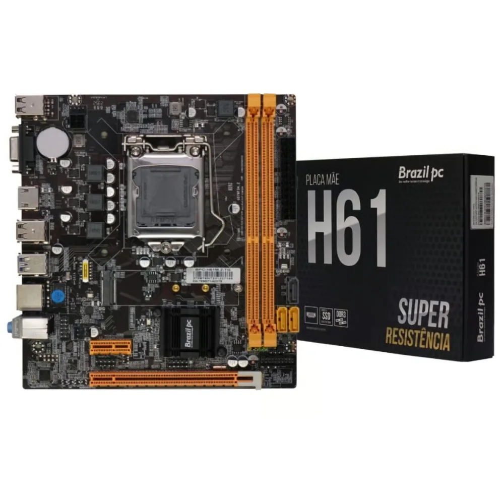 PLACA MÃE BPC-H61/B75 (LGA 1155 DDR3) CHIPSET INTEL